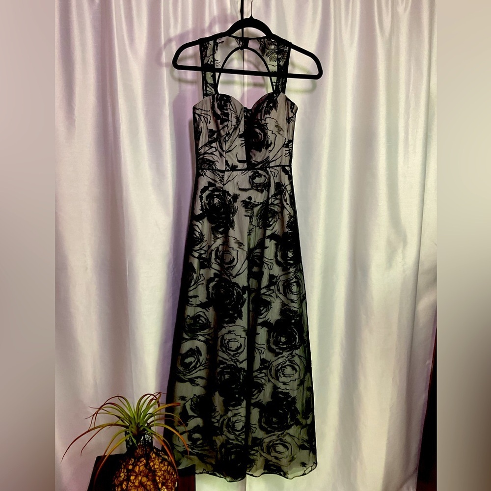 Aiden Mattox Black Gown - Picture 2 of 14